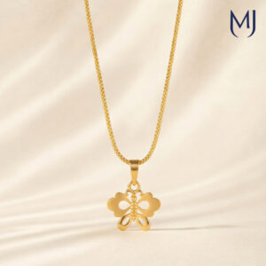 Light Weight Gold Pendant