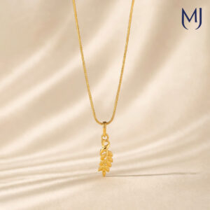 Light Weight Gold Pendant