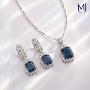 Diamond Pendant Set