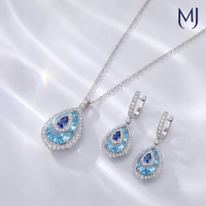 Diamond Pendant Set