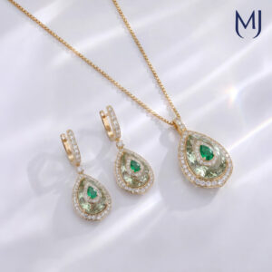 Diamond Pendant Set