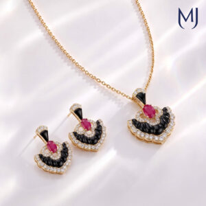 Diamond Pendant Set