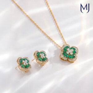 Diamond Pendant Set