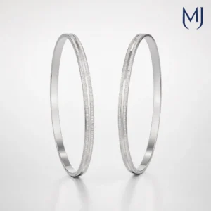 Silver Bangle Set