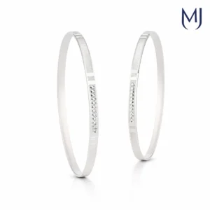 Silver Bangle Set