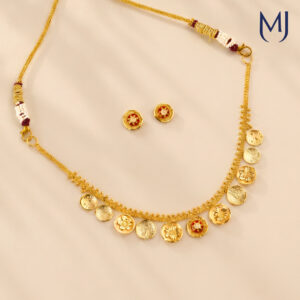 Gold Necklace Set