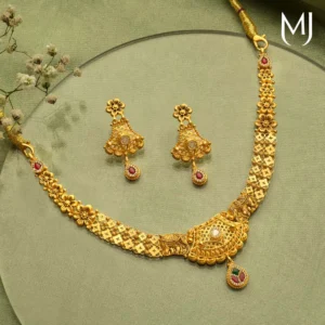 Gold Necklace Set