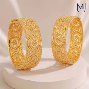Gold Bangles Set