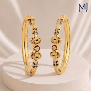 Gold Bangles Set
