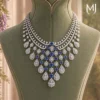 Diamond necklace set