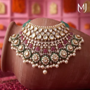Polki Necklace Set