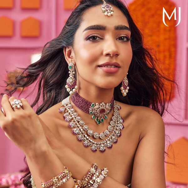 Polki Necklace Set