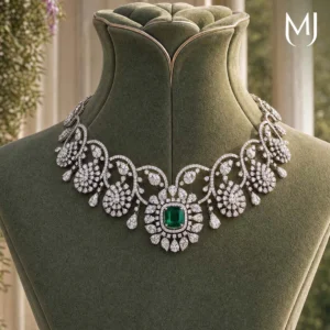 Diamond necklace set