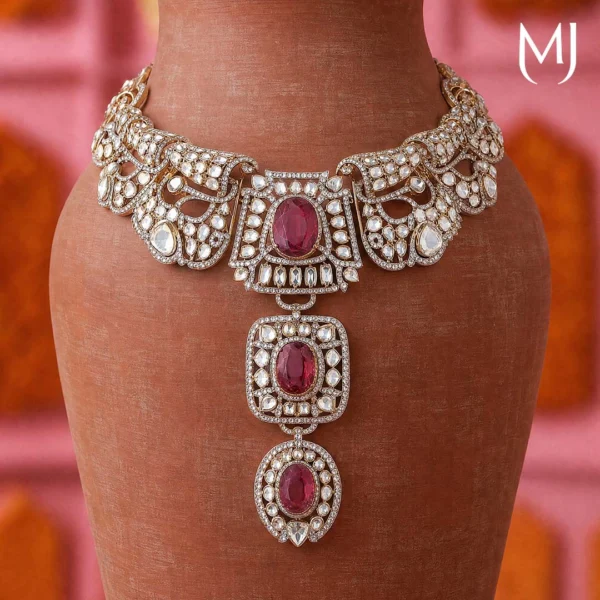 Polki Necklace Set