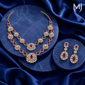 Polki Necklace Set